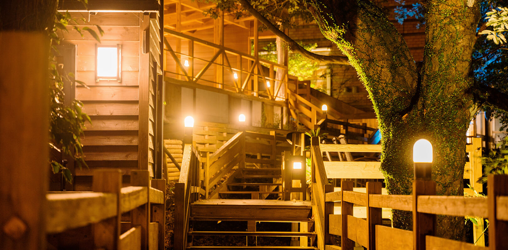 Chartered open-air bath