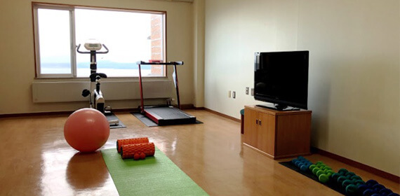 Fitness Room / Private fitness room