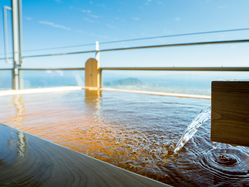 客室檜露天風呂イメージ