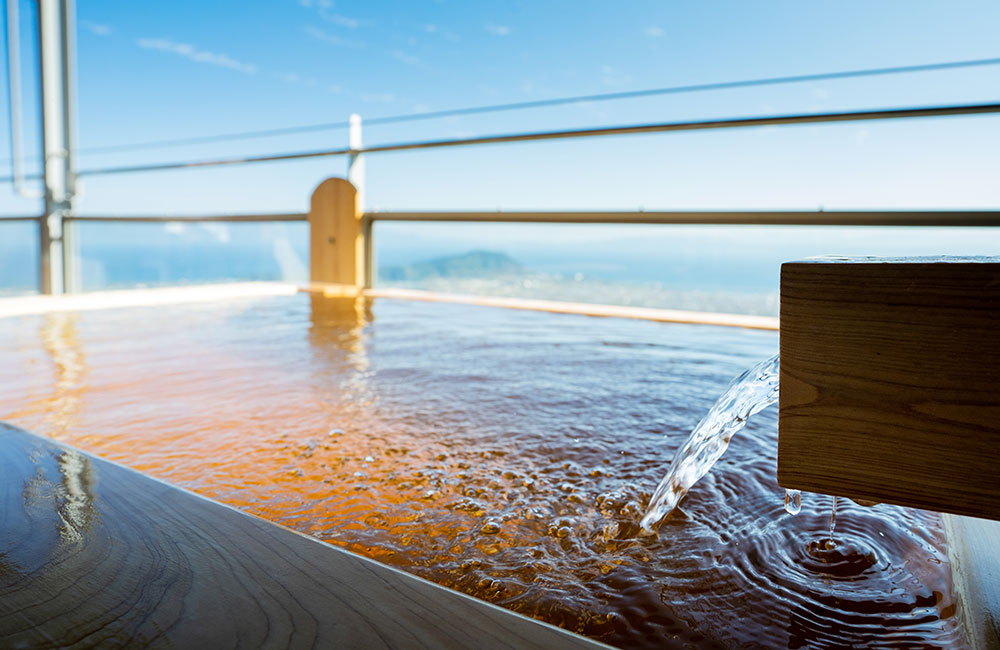 客室檜露天風呂イメージ